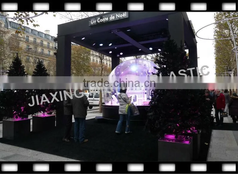 large plastic domes