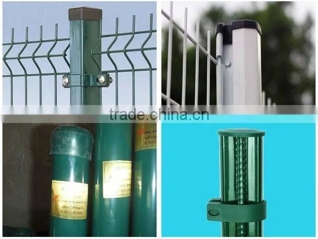 galvanized and pvc coated mesh fence