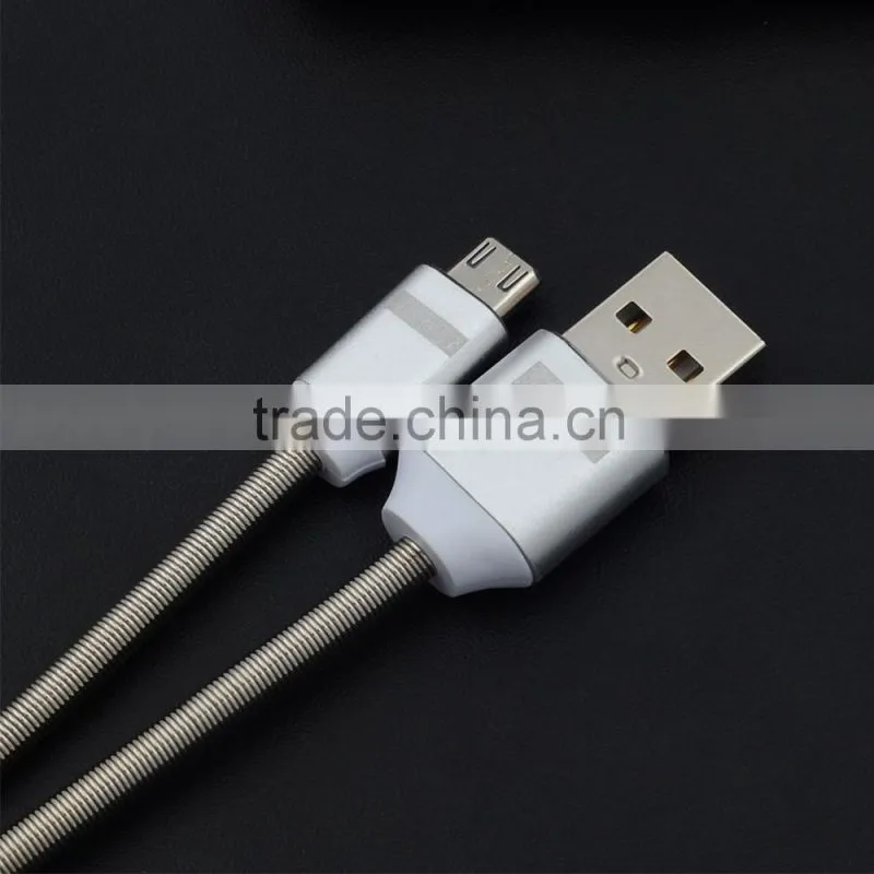 PNGXE 2016 Excellent quality exquisite nylon braided and allumunum alloy cable for iphone and for samsung