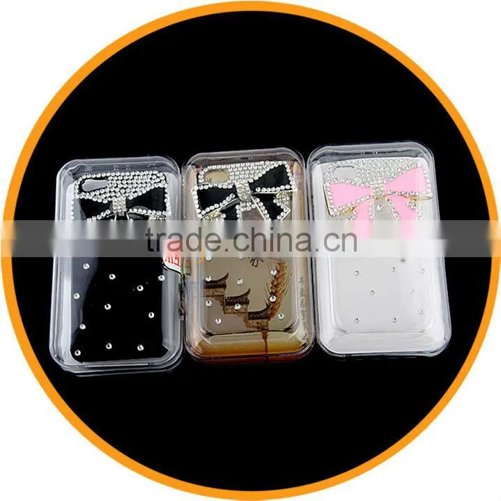 3D Diamond Pearl Bow Butterfly Hard Case Cover Protector for iPhone 5" luxury from Dailyetech