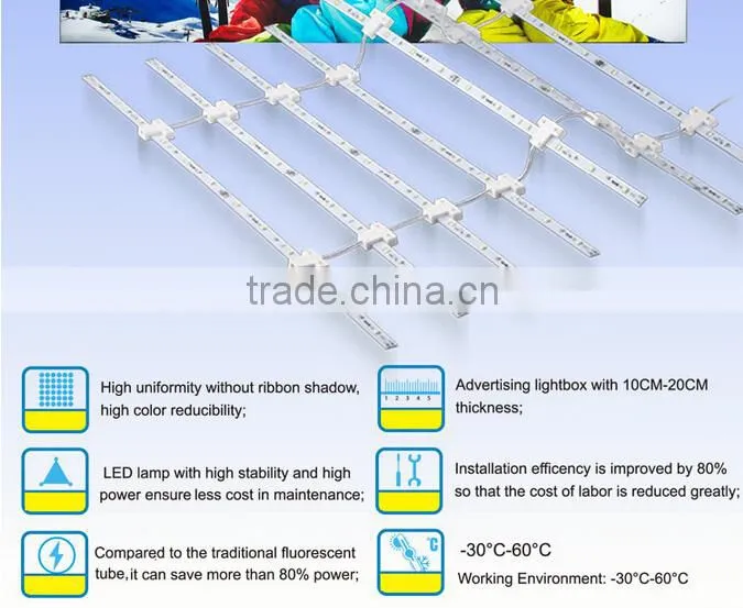 Low price Dot Matrix led rigid bar smd 2835 for backlit light source