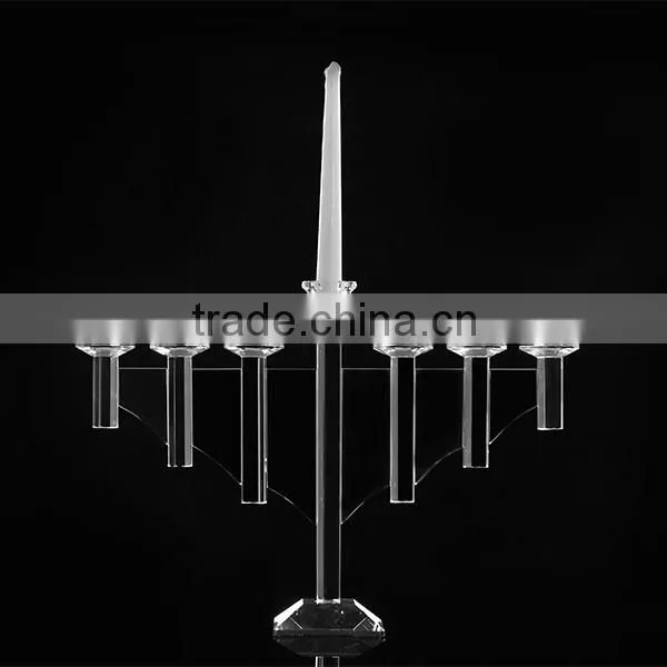 Fashion crystal candle holder, crystal candlestick for home decoration