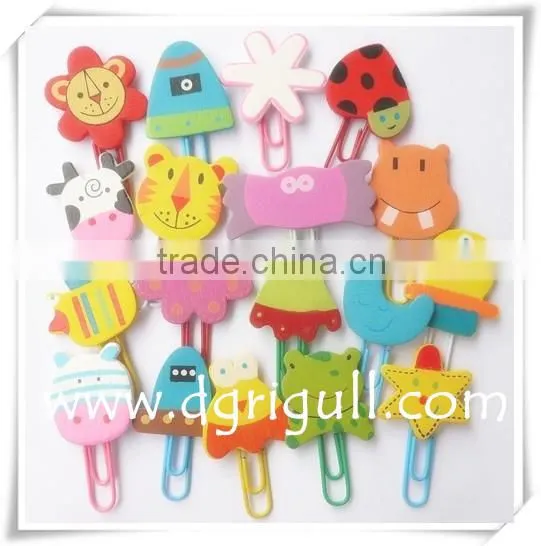 custom logo metal paper clip 2014 hot sell