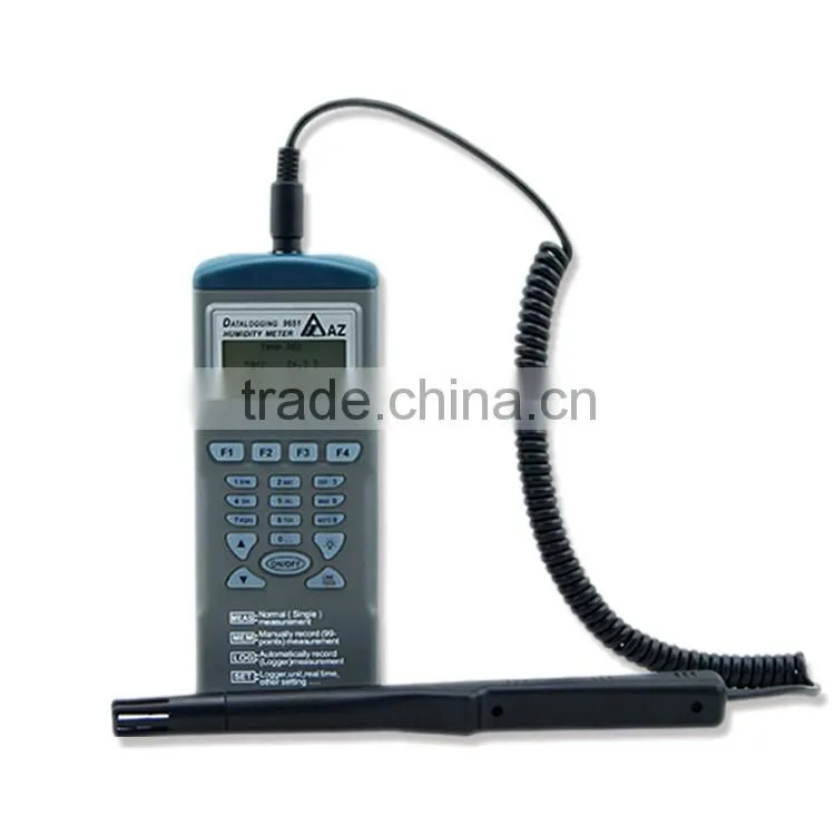 Portable Handheld Temperature Data Recorder Humidity Logger AZ9651
