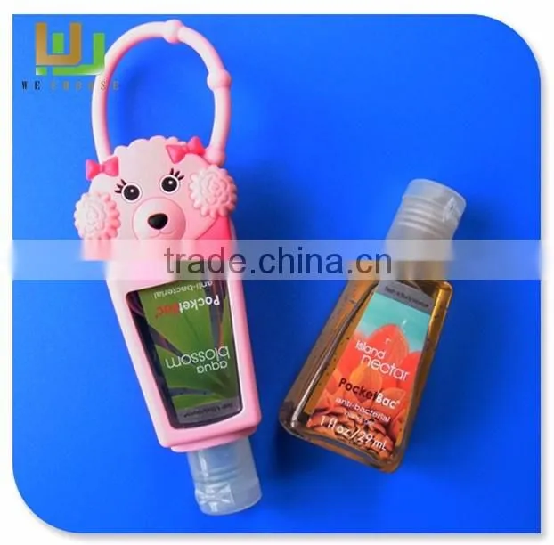 Wonderful gifts cute shape custom lip gloss tubes with silicone holder