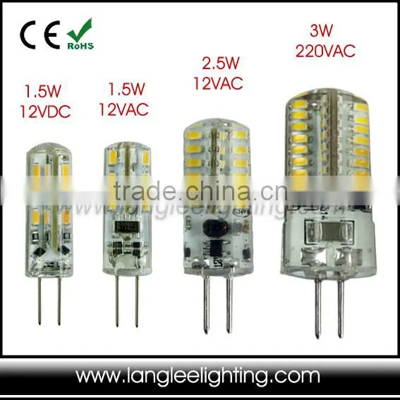 2700K 2W 12VAC DC COB LED G4