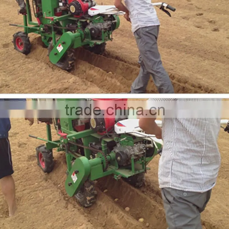 hand held or self walked cabbage seedling machine with self engine