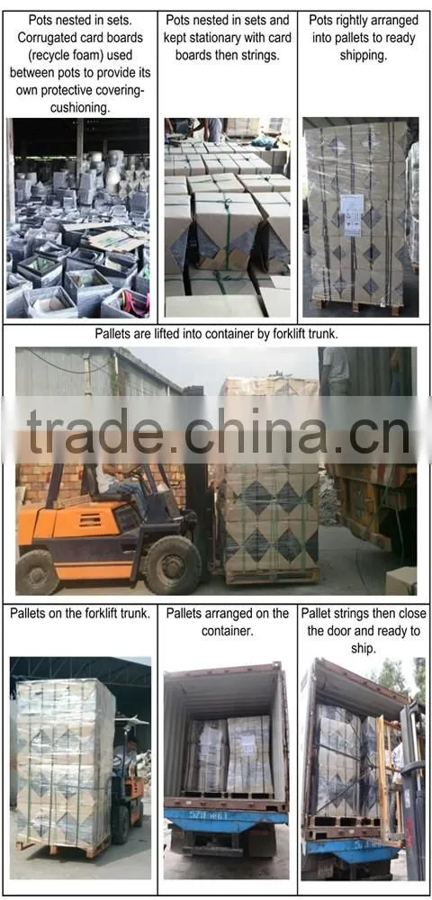 White Terrazzo Planters / Pots Wholesale
