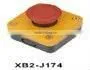 Red Sign Emergency Stop Push Button lock electrical control box