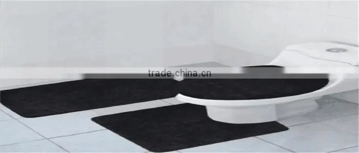 home fashions waterproof 3 piece bath rug set