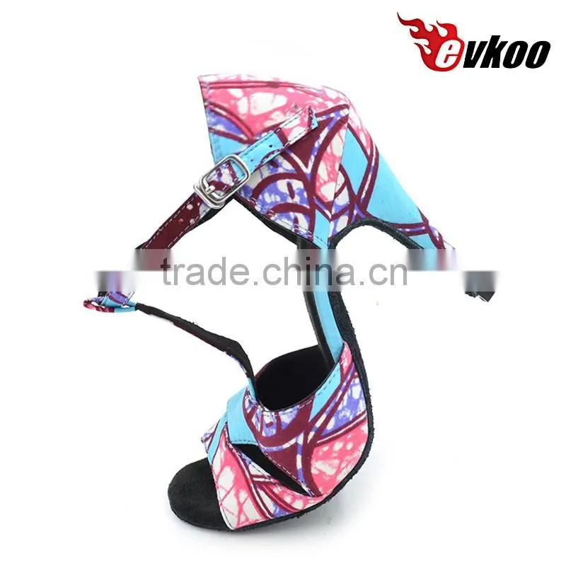 Evkoodance 10cm high heel dance shoes latin women