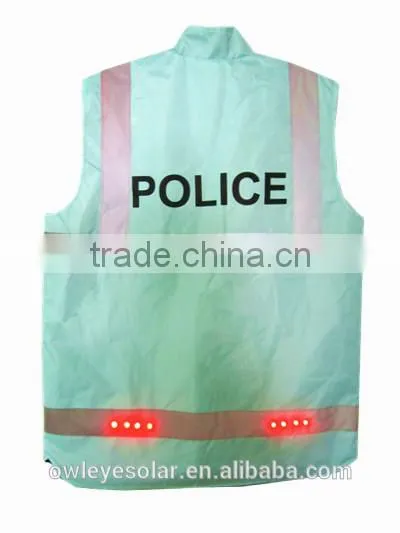 reversible safety jacket/safety reflective red jacket/green safety reflective jacket
