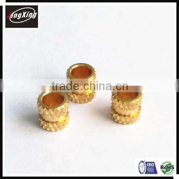 M3X22 Long straight Brass Knurled Threaded Inserts Nut
