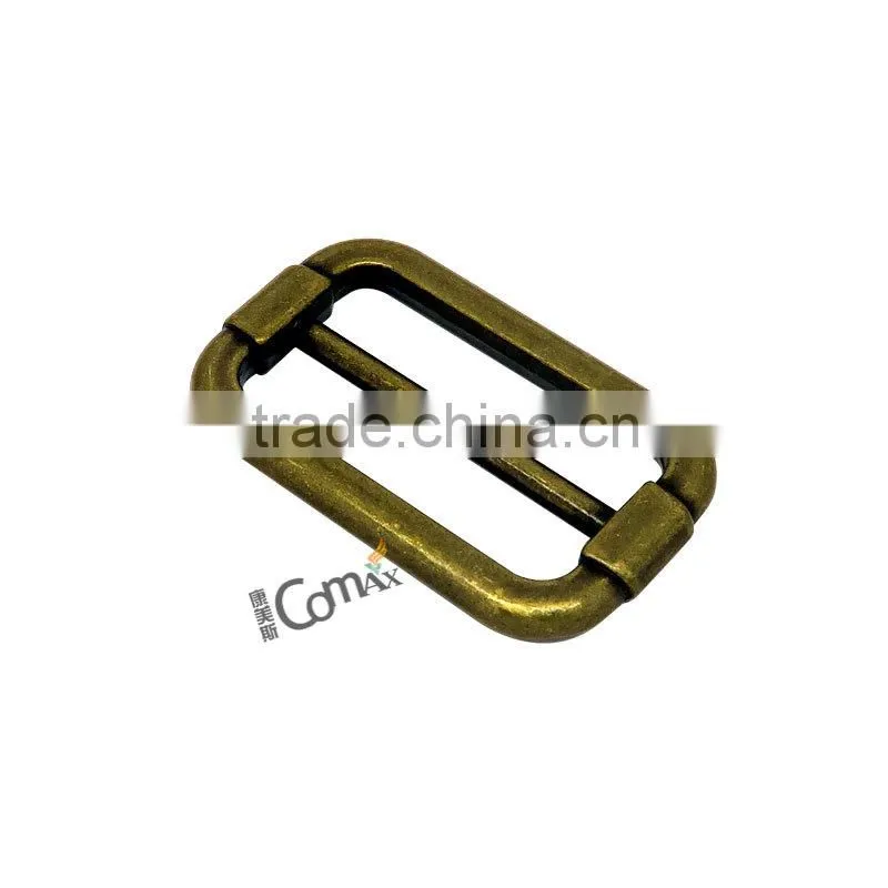 Antique Brass Tri-glide Metal Buckle For Bags