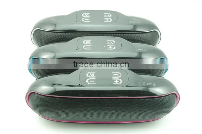 S309 Pink color 6W NFC speaker bluetooth wireless support TF card mp3 playing