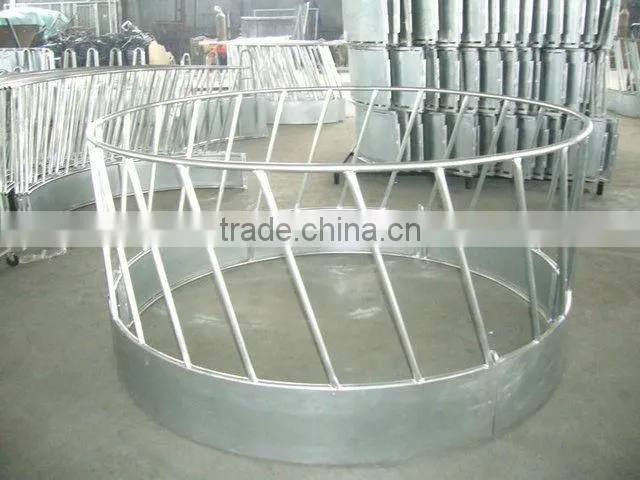 galvanized round hey bale feeder of sheep for wholesale