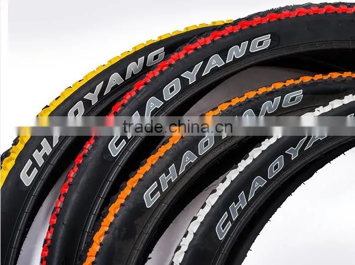 Bicycle tyre mountain bike accessories color bicycle tyre