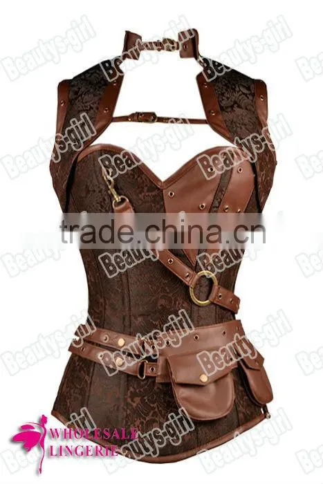 Sexy Steampunk corset,steel bone corset