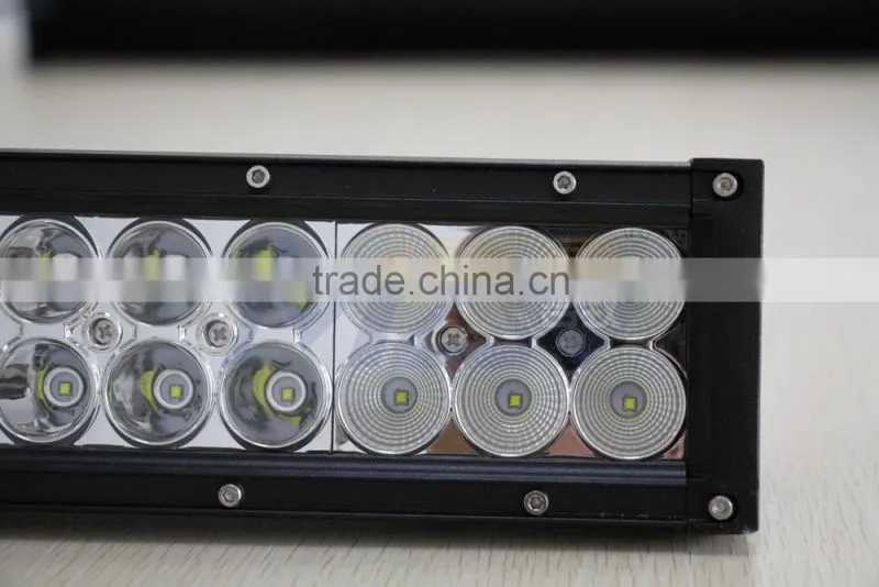 Curved LED Off road lighting 180W 32.5 inch 60x3W CRE E, Double row led bar lights for SUV ATV high heat dissipation waterproof