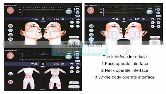 Professional HIFU Beauty Machine!!! Body Shapping/Anti-wrinkle HIFU Machine with Teaching Video