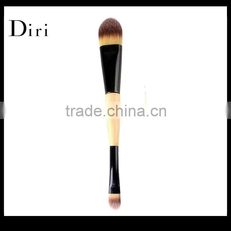 Double Ended Tapered foundation and concealer cosmetic Brush
