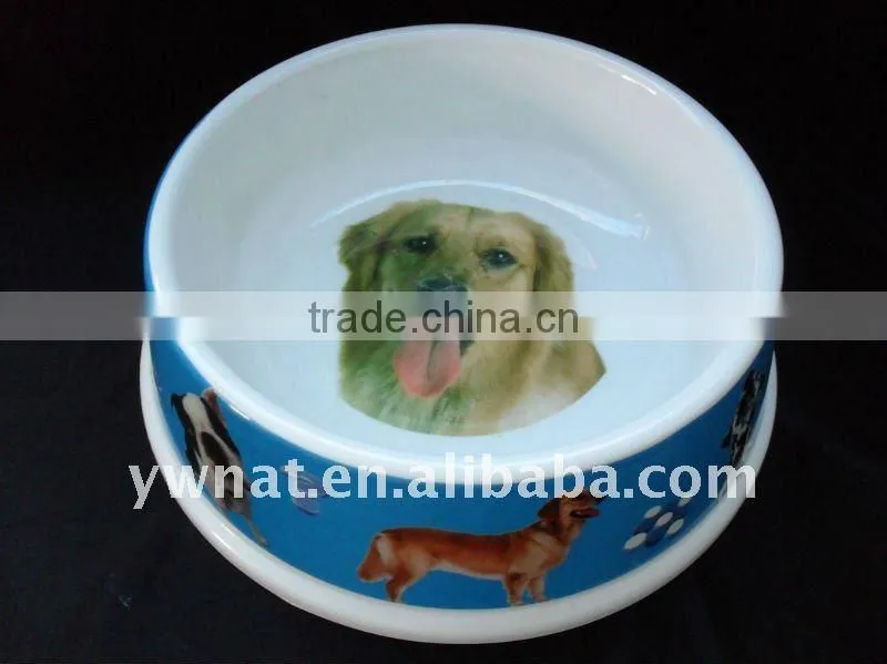 Dog bow made of melamine