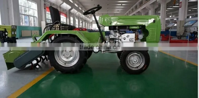 2014 hot sell model mini tractors with lawn mower