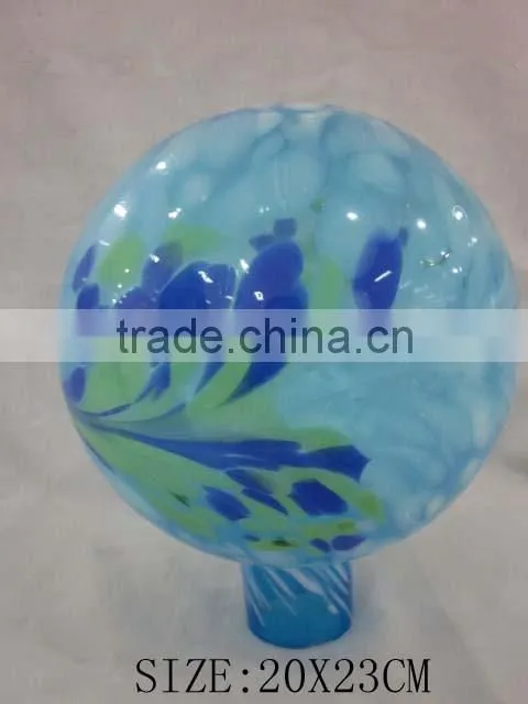 10" hand blown glass ball