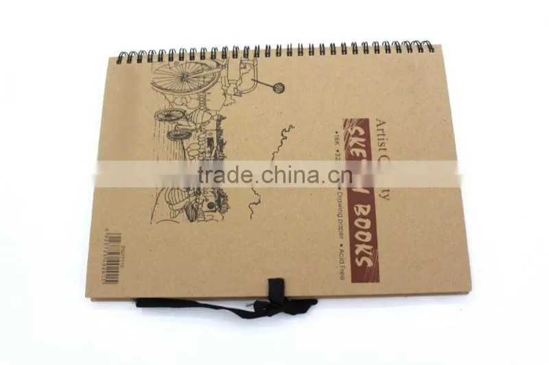 high quality handcover sketch books /sketch drawing pad /sketch pad