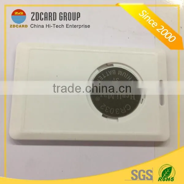 Custom 30-80 meters 2.45G Active Smart Card