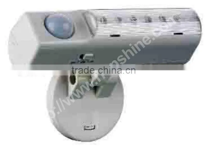 black motion sensor ceiling light with super bright 6led