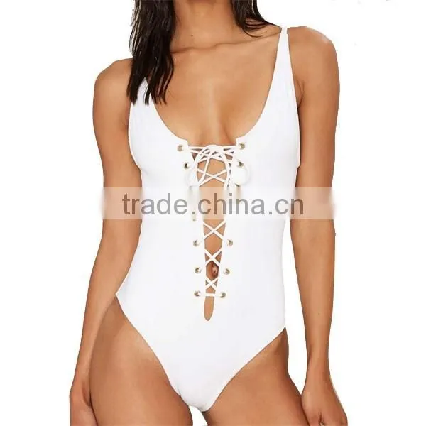 one piece swim suit custom swimwear women OEM