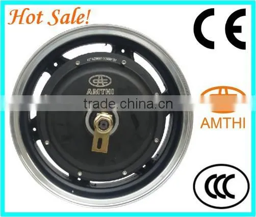 brushless scooter hub motor, 1000w-4000w Brushless Electric Hub Motor CE, 12" electric motorcycle motor, motor scooter for sale,