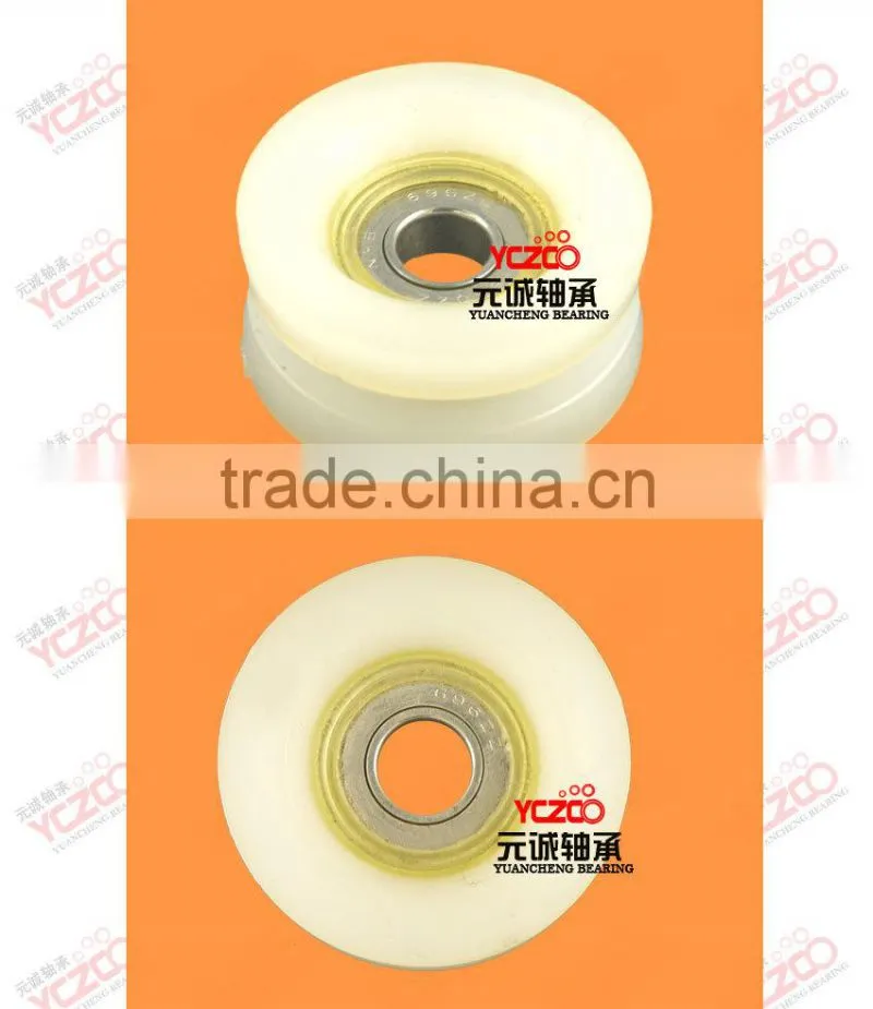 696 square groove sliding gate wheel and roller