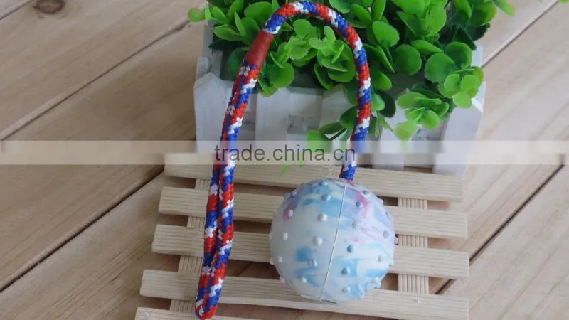 colorful ball vinyl pet dog squeaky toys