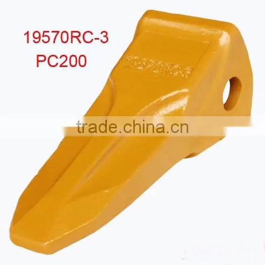 19570RC-3 PC200 Bucket teeth PC200 Bucket teeth 19570RC-3 Bucket teeth