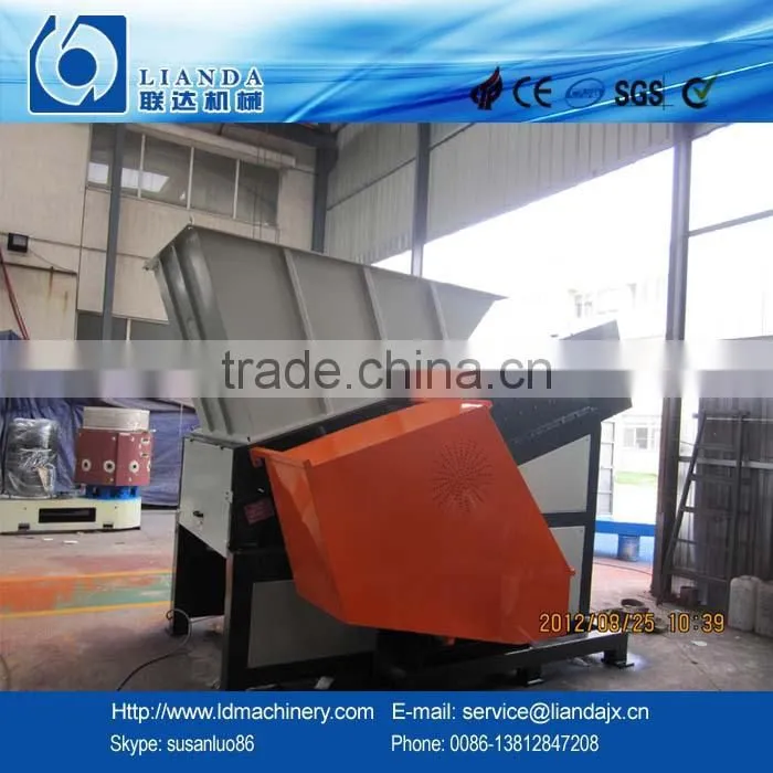 Single shaft shredder