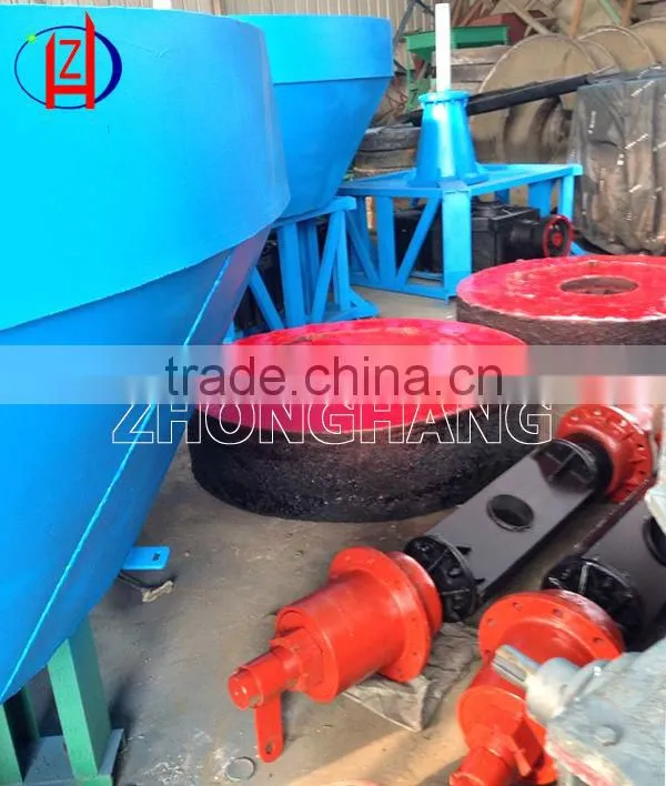 Gold Ore Wet Pan Grinding Mill for Mining