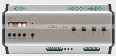 2016 New huge capacity dmx 512 rail switch light controller