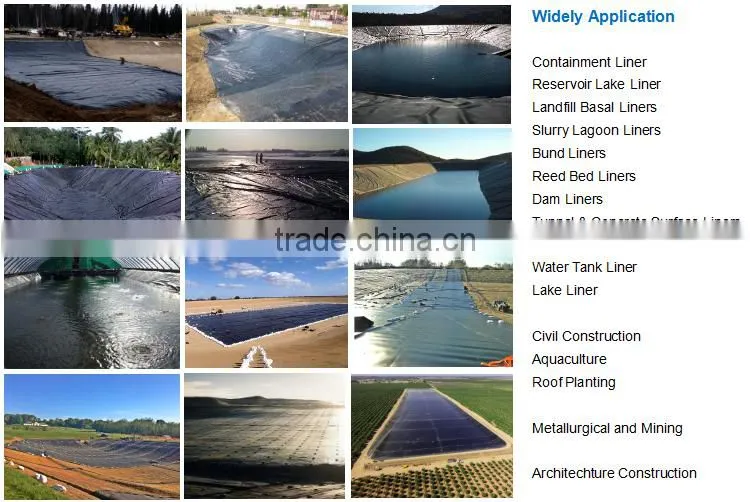 3 layer 9m uv block hdpe geomembrane liner extrusion line