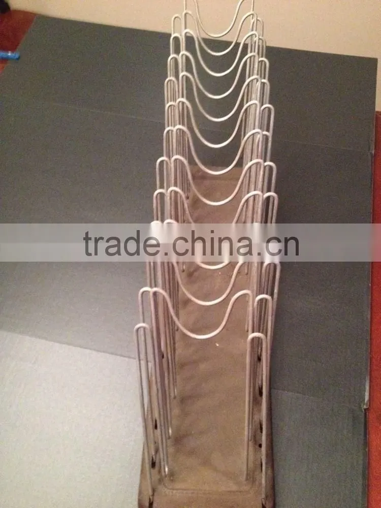 Fashionable metal Display Sorter magazine rack dubai