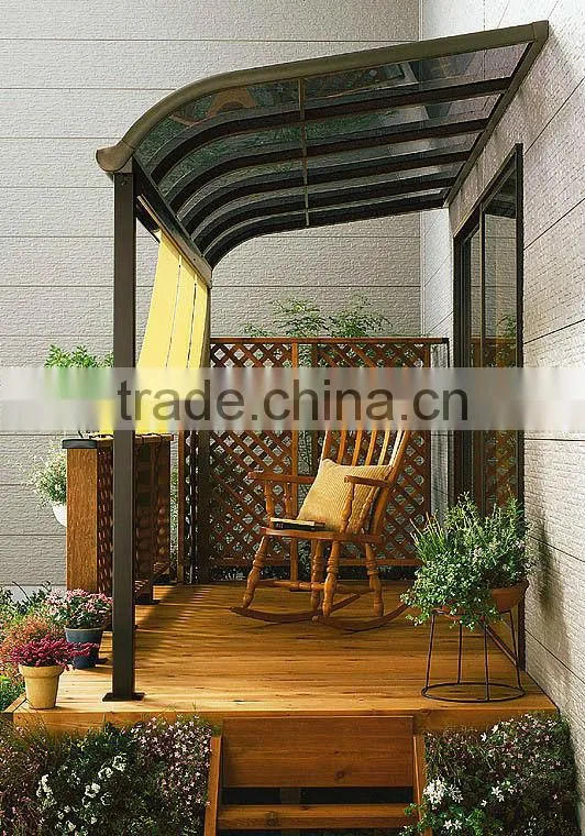 Clear Bayer Material gazebo.balcony cover.our door covers,