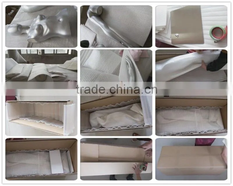 China Factory Fashion Fiberglass Male Mannequins Without Head