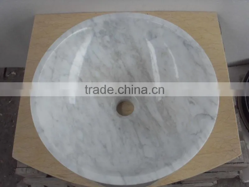 Fancy good quality white onyx vessel sink wholesale