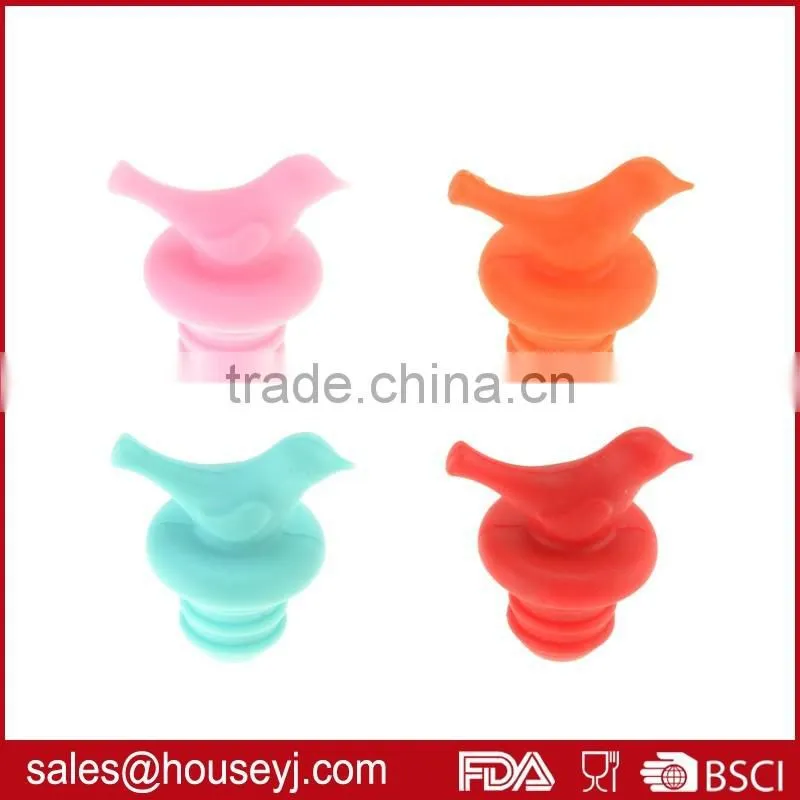 Little Bird Wine Bottle Stopper silicon bottle stopper