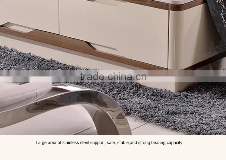 C386 Home Furniture Marble Top Tea Table With Coffee Table