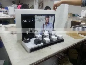 2015 newest design acrylic watch display stand custom acrylic display stand for watch PMMA material acrylic watch show stand
