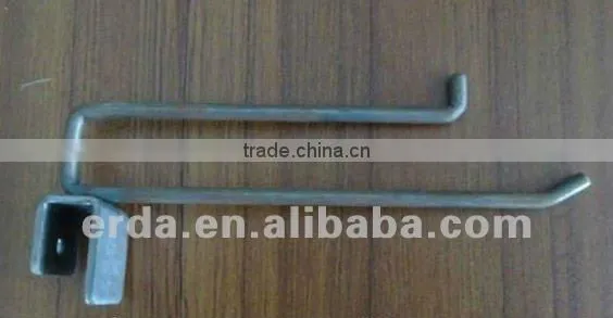 Wall Mounting U Bracket Display Hanging Metal J shaped Hook