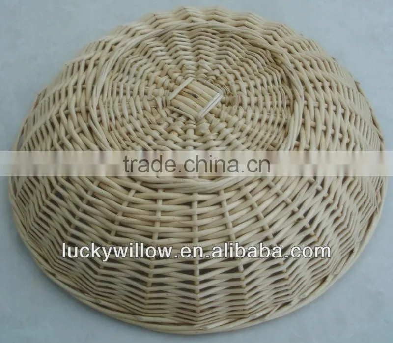 chinese handmade willow bread baket