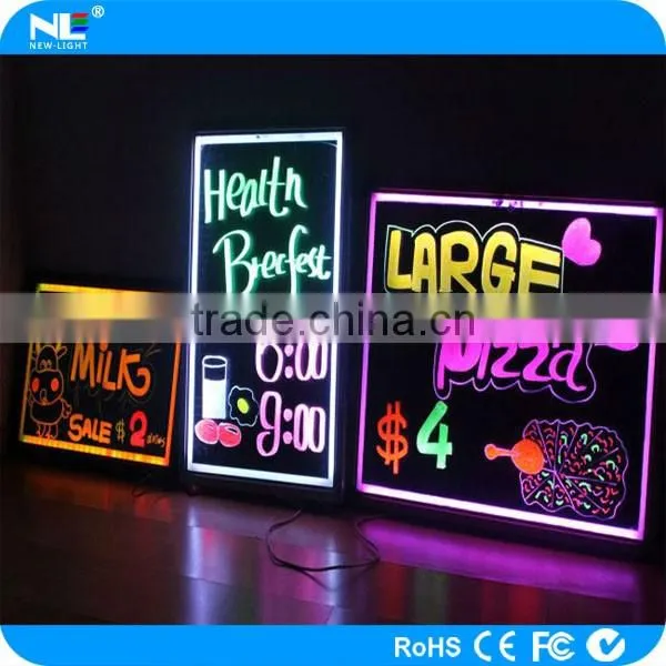 Kids LED Writing board/ wireless LED message board/ DIY LED writing board